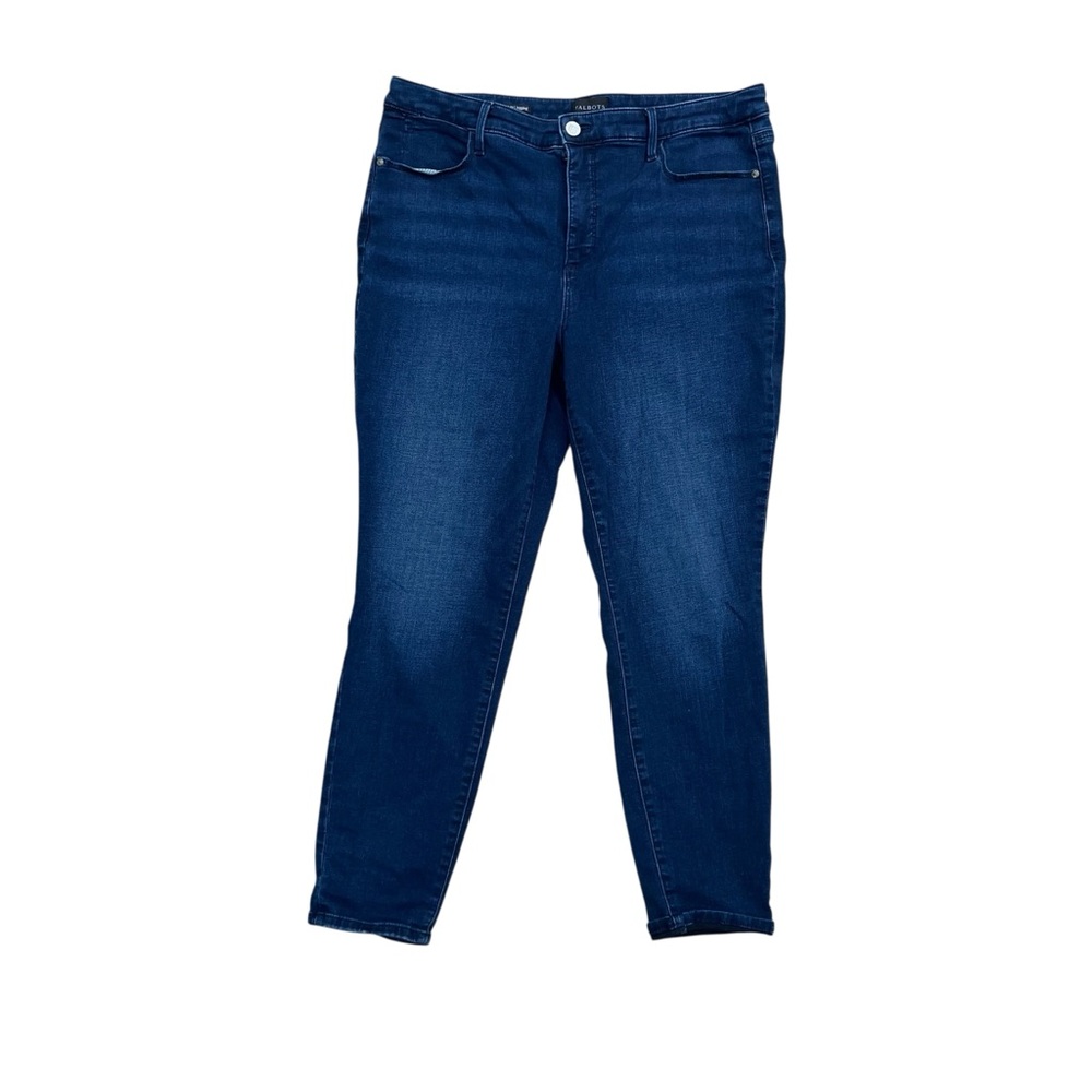 Talbots Jegging Skinny Jeans 14P Dark Wash